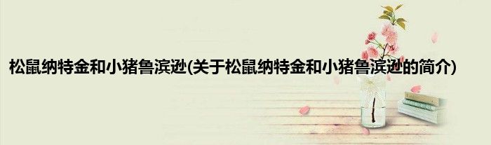 松鼠纳特金和小猪鲁滨逊(关于松鼠纳特金和小猪鲁滨逊的简介)